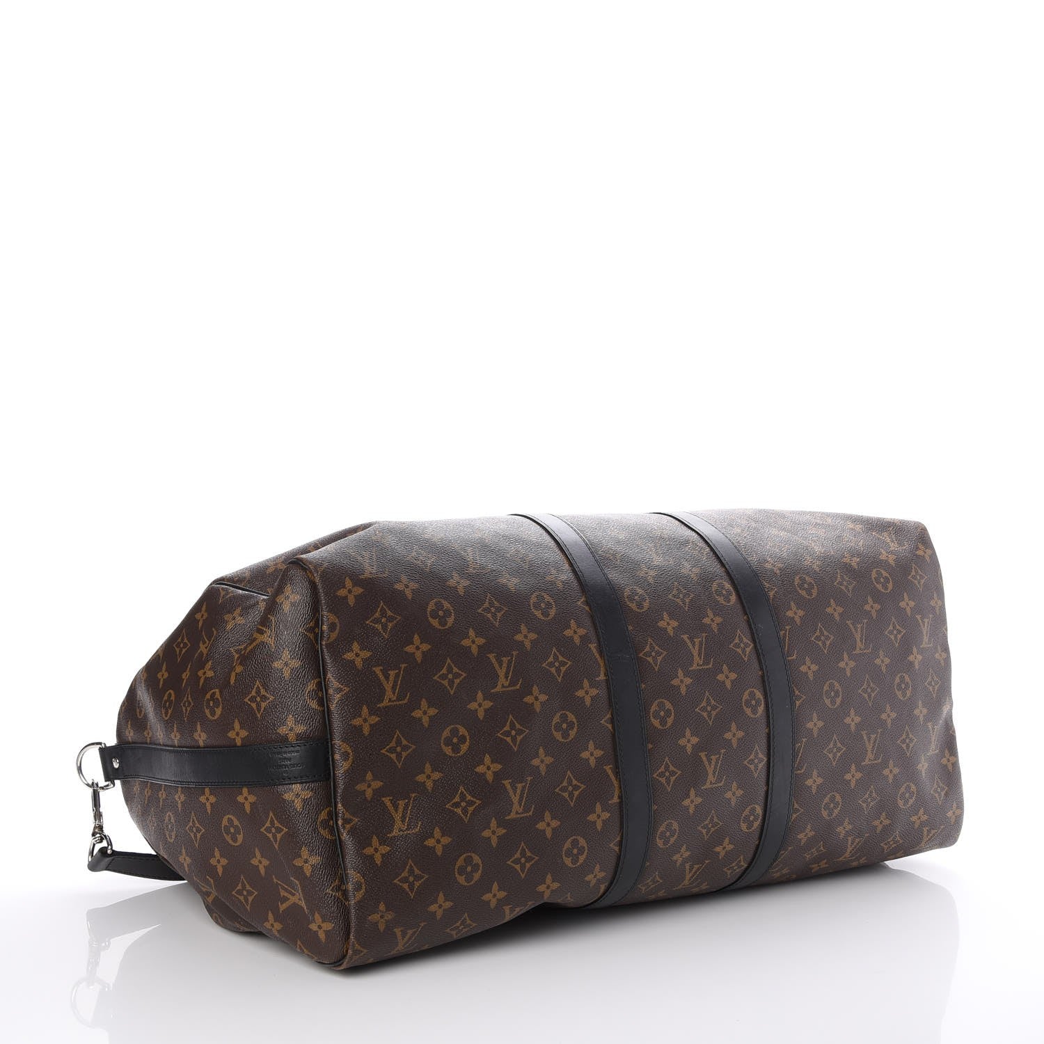 Louis Vuitton Monogram Macassar Keepall Bandouliere 55 4 of 7