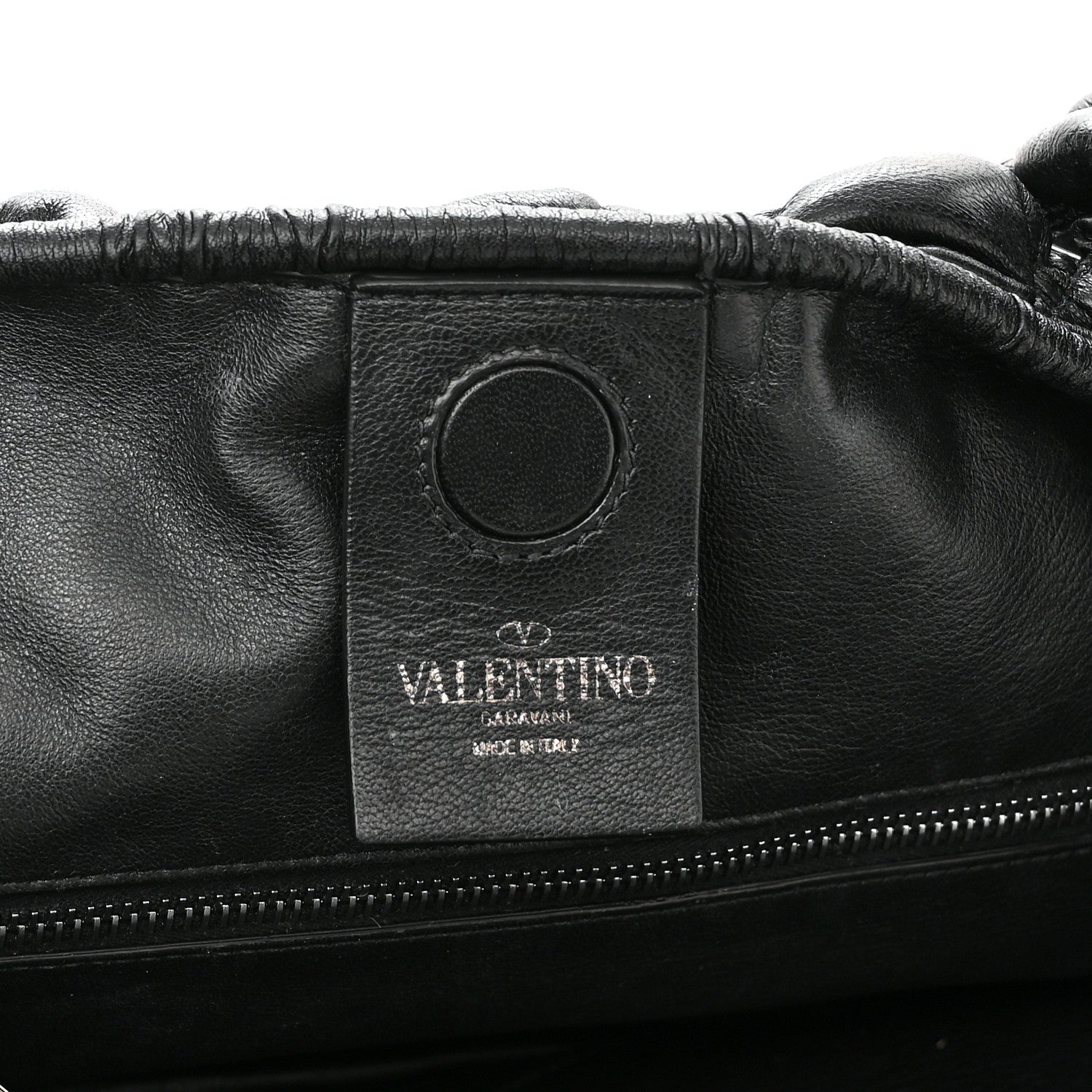 Valentino Garavani Nappa Spikeme Hobo Bag Black 6 of 9