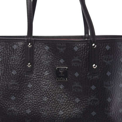 MCM Metallic Galaxy Visetos Medium Project Reversible Shopper Tote Black Multicolor 13 of 18