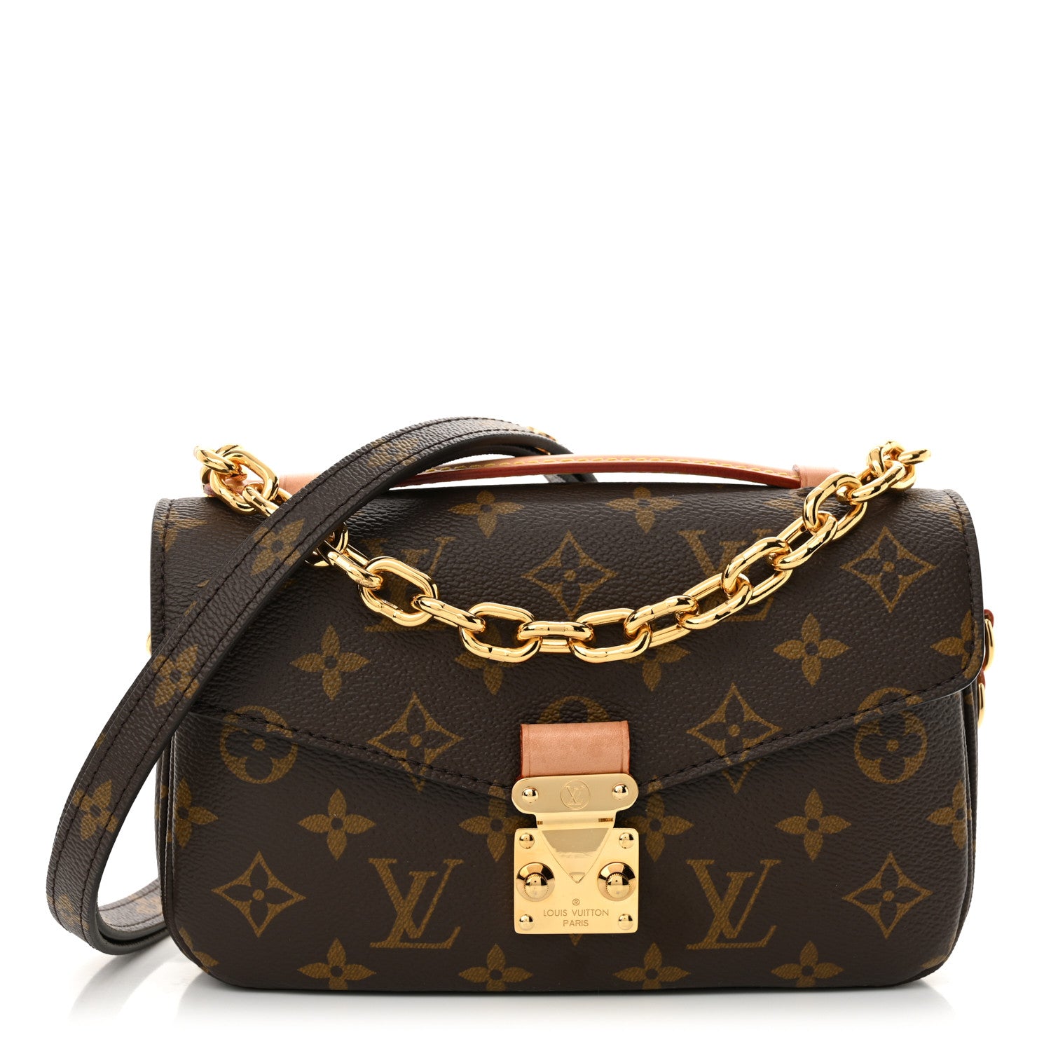 Louis Vuitton Monogram Pochette Metis East West 1 of 12