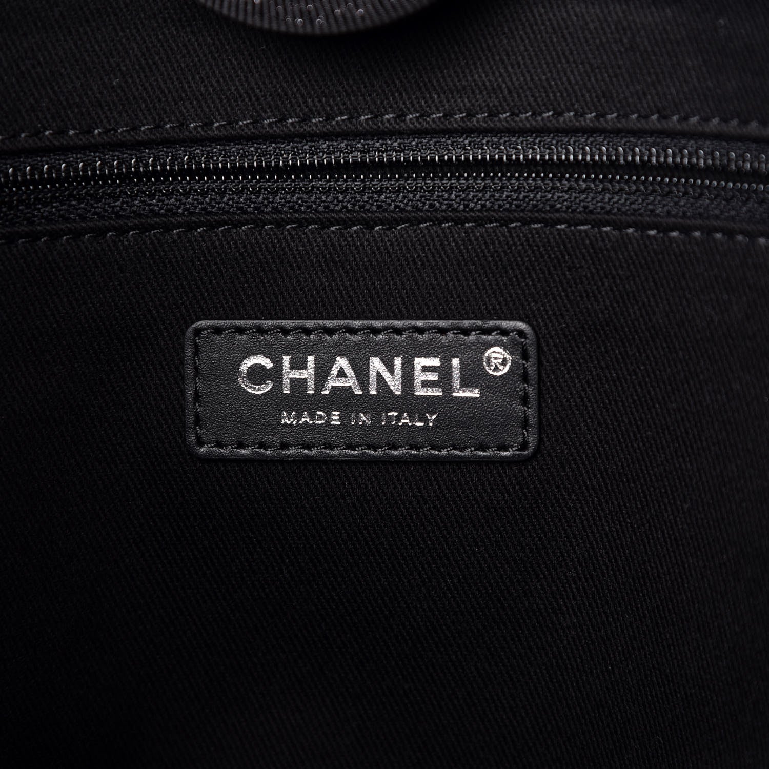 Chanel Lurex Boucle Small Deauville Tote Black 8 of 10