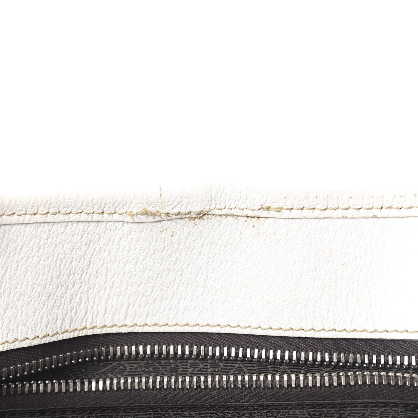Canvas Calfskin Shoulder Bag