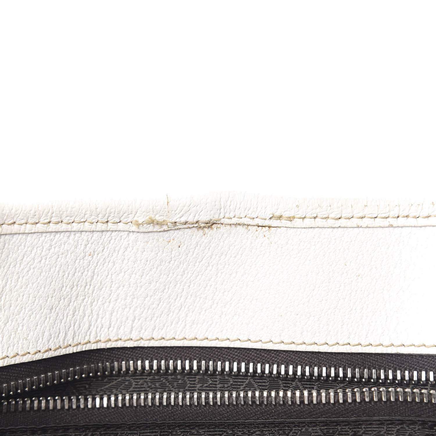 Prada Canvas Calfskin Shoulder Bag 7 of 17