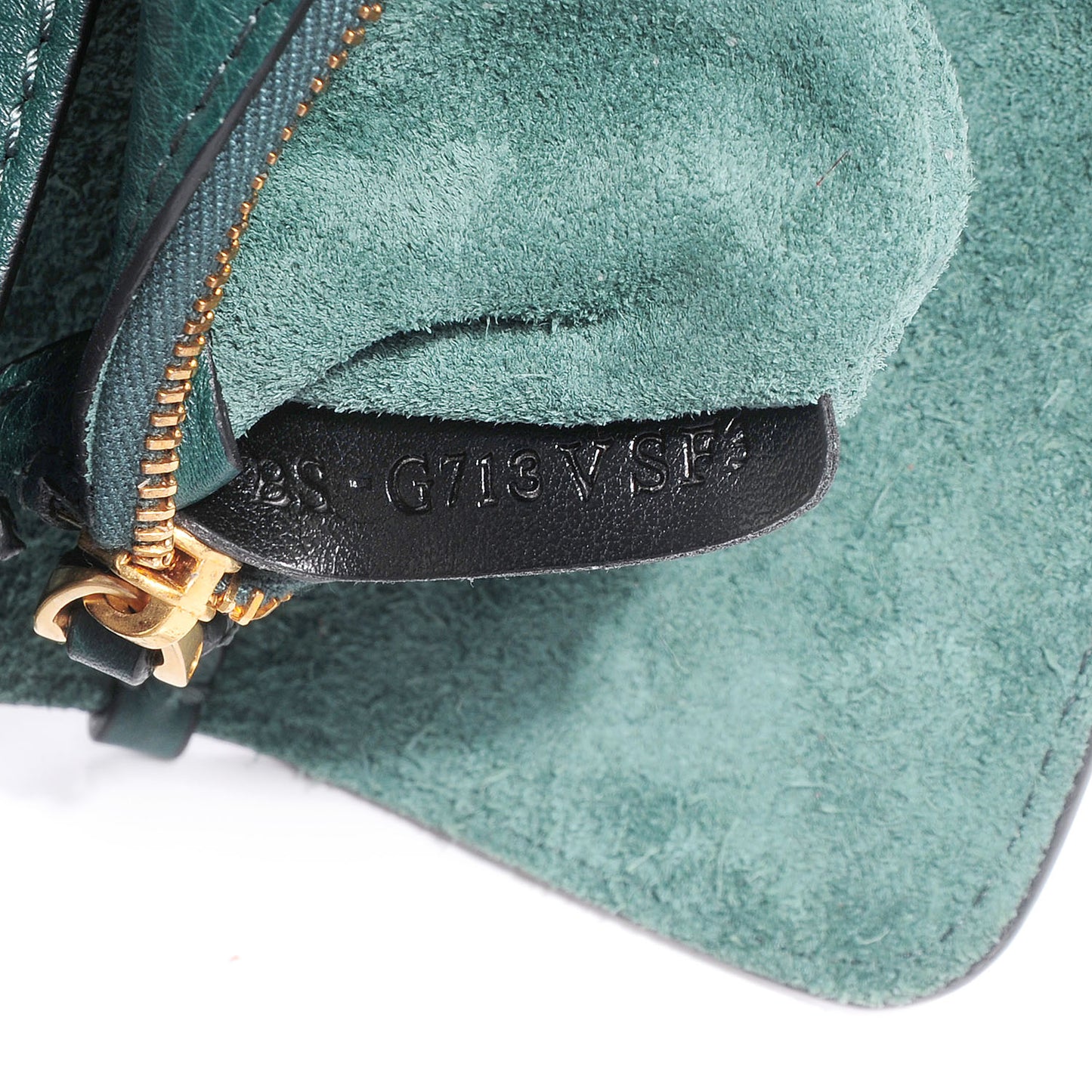 Grained Calfskin Mini C Rockee Scarab Fringe Shoulder Bag Light Emerald