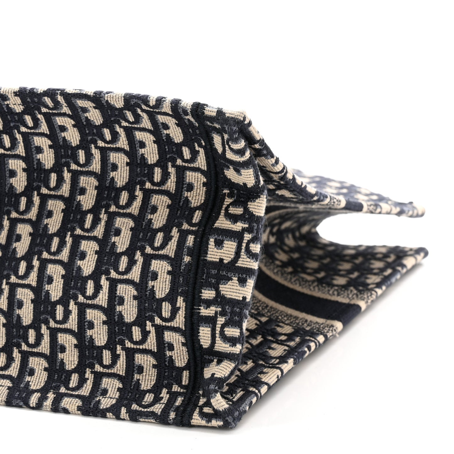 Oblique Large Book Tote Blue Multicolor