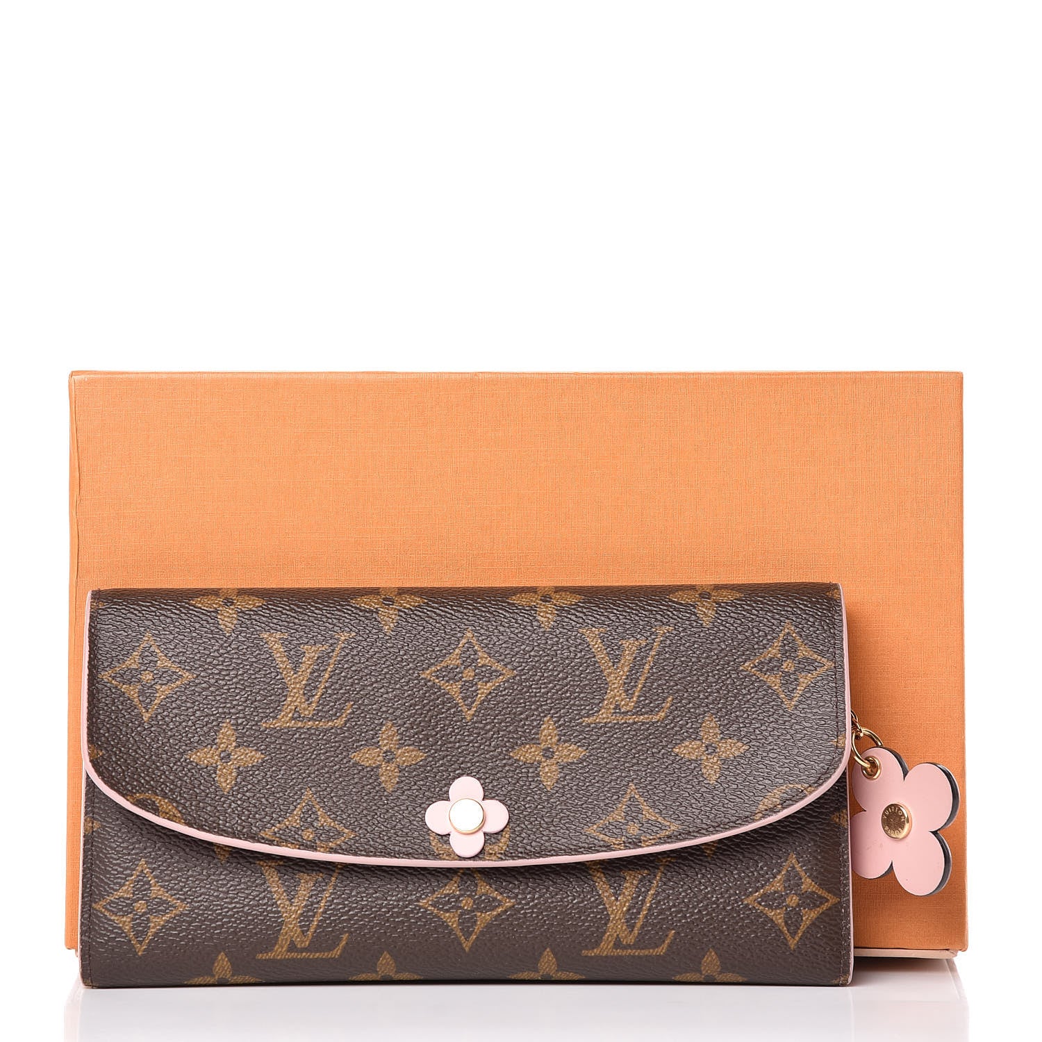 Louis Vuitton Monogram Bloom Flower Emilie Wallet 9 of 9
