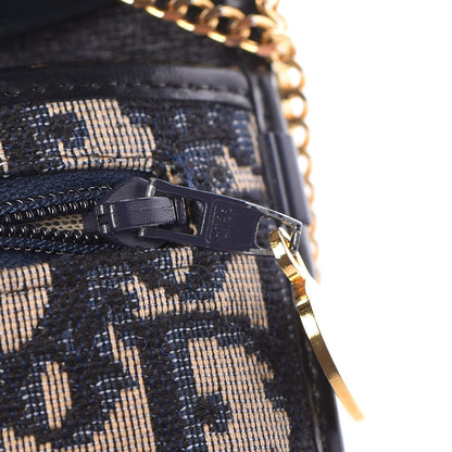 Christian Dior Monogram Convertible Clutch Navy Blue 9 of 9