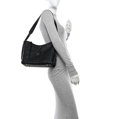 Louis Vuitton Empreinte Carryall PM Black 2 of 10