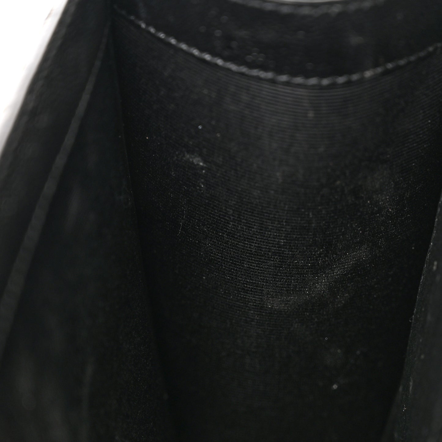 Grain De Poudre Textured Mixed Matelasse Triquilt Medium Monogram Satchel Black