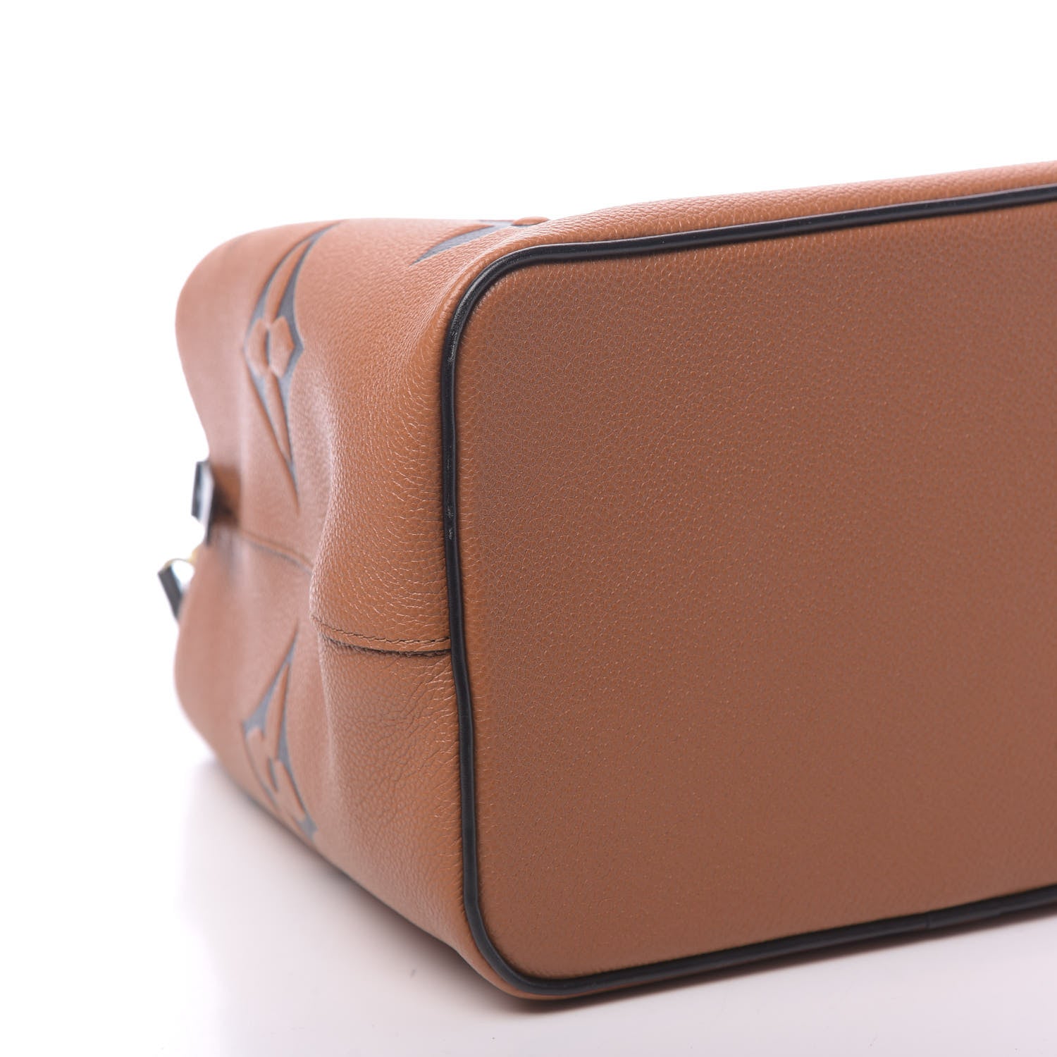 Louis Vuitton Empreinte Monogram Giant Crafty Neonoe MM Caramel Black 8 of 10
