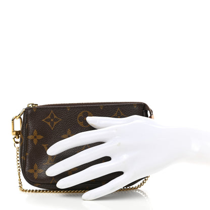 Louis Vuitton Monogram Mini Pochette Accessories 2 of 7