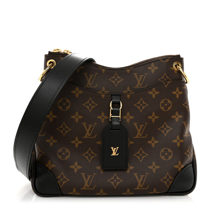 Louis Vuitton Monogram Odeon PM Black 1 of 9