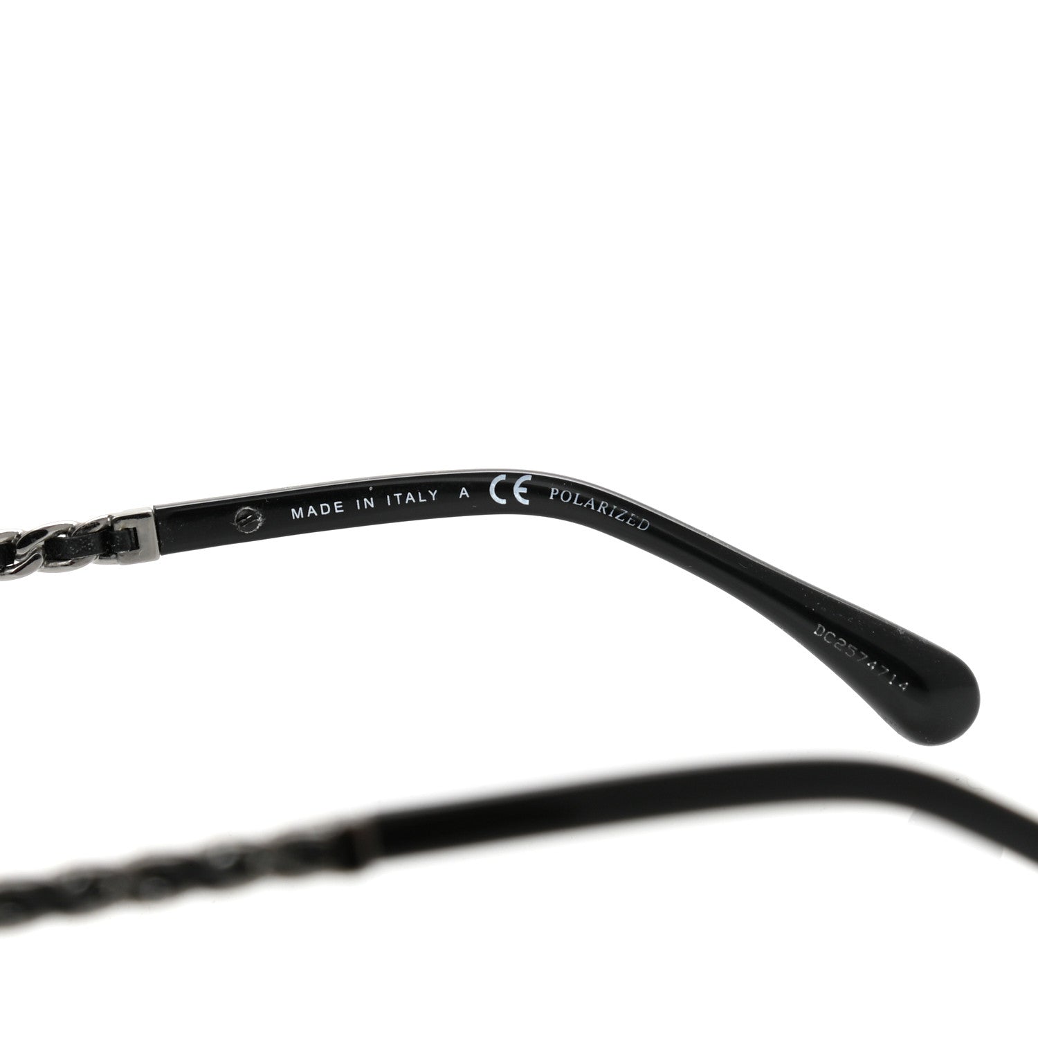 Chanel Polarized Pilot Winter Sunglasses 4219-Q Black 6 of 7