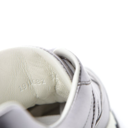 Hermes Metallic Nappa Womens Trail Sneakers 36 Gris Argente 8 of 9