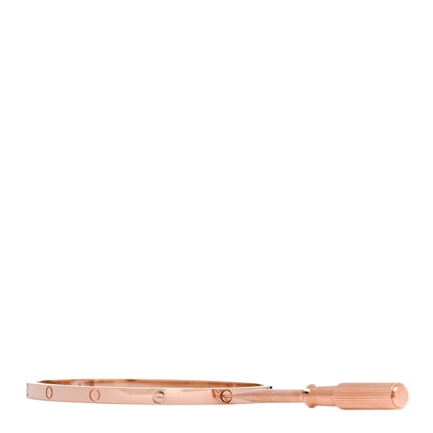 Cartier 18K Pink Gold Small LOVE Bracelet 18 3 of 6