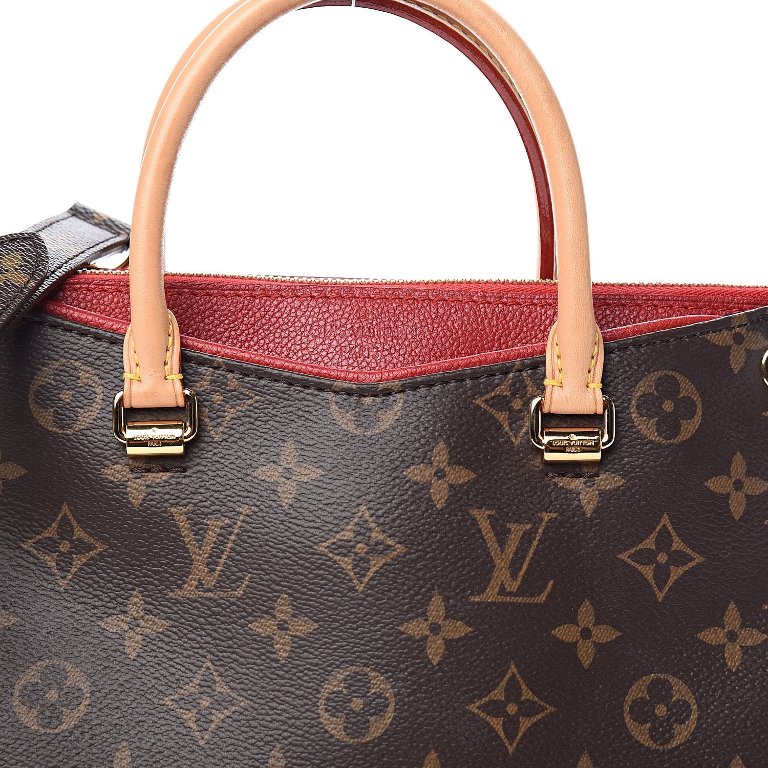 Louis Vuitton Monogram Pallas BB Cherry 9 of 10