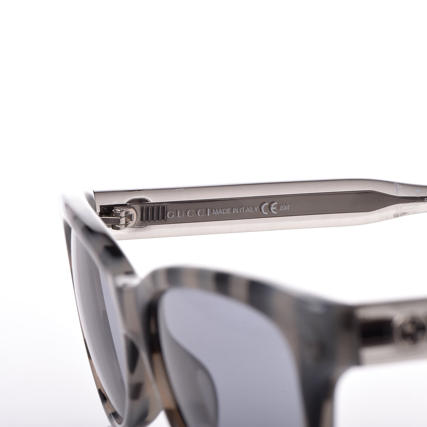 Gucci Acetate Sunglasses GG3758/F Gray 6 of 7
