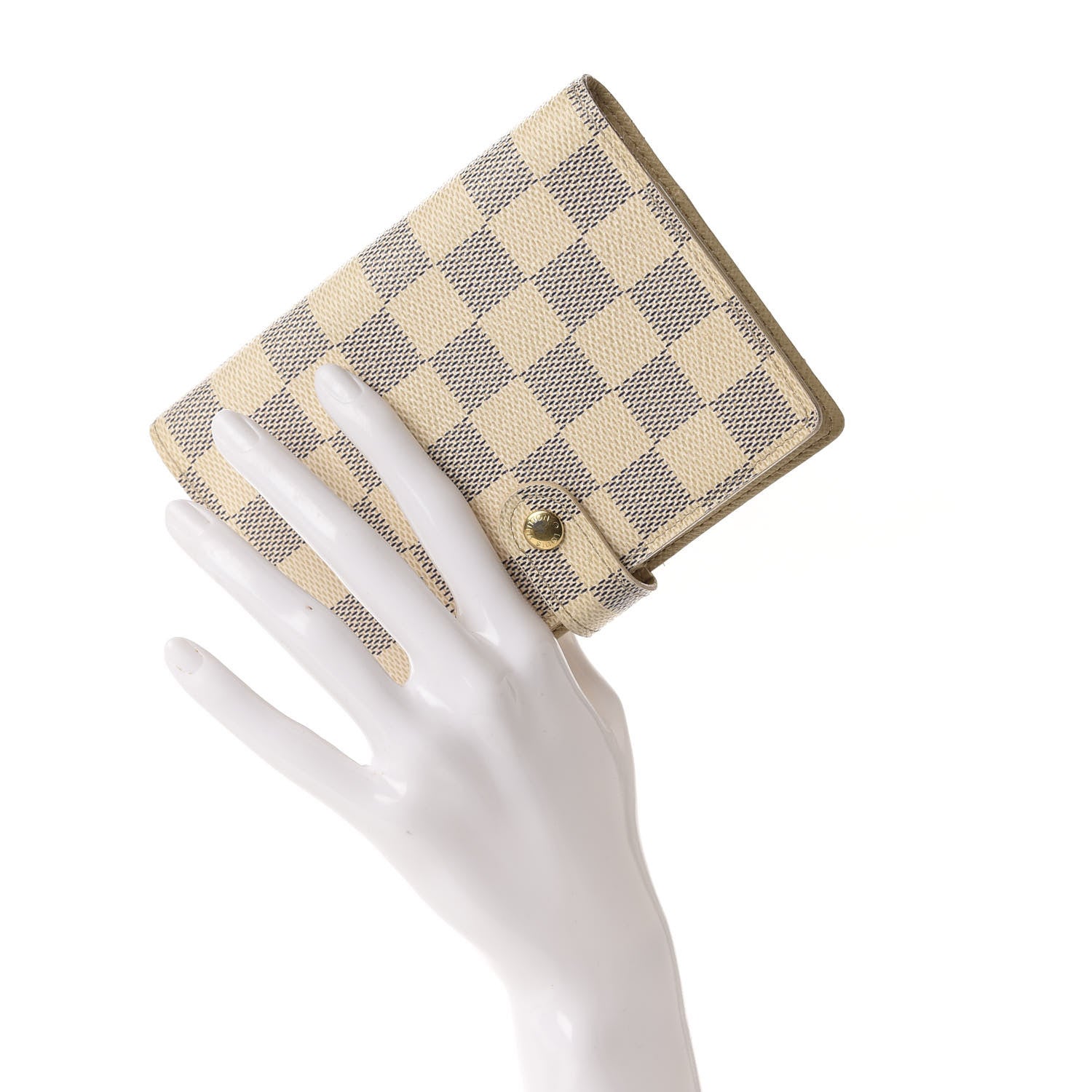 Louis Vuitton Damier Azur Small Ring Agenda Cover 2 of 7