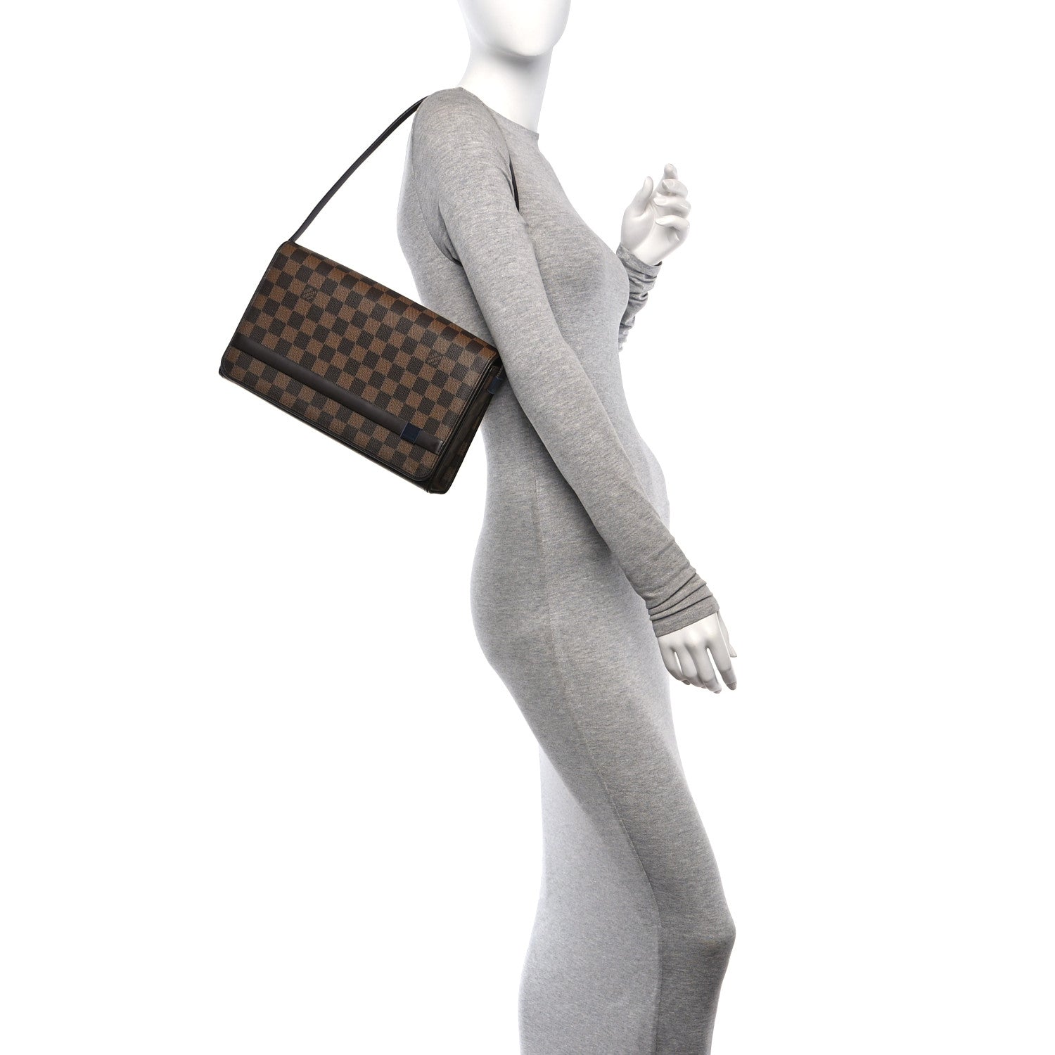 Louis Vuitton Damier Ebene Tribeca Long 2 of 11