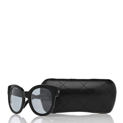 Chanel Acetate Butterfly Signature CC Sunglasses 5358 Black 8 of 8