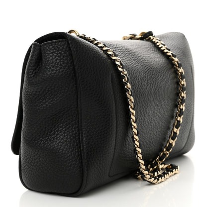 Mulberry Small Classic Grain Calfskin Medium Lily Black 3 of 10