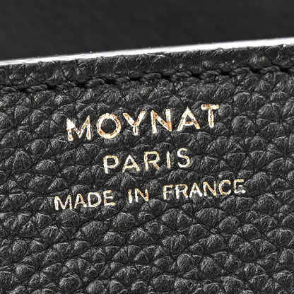 Moynat Taurillon Blush Calfskin Gabby BB Black 6 of 11