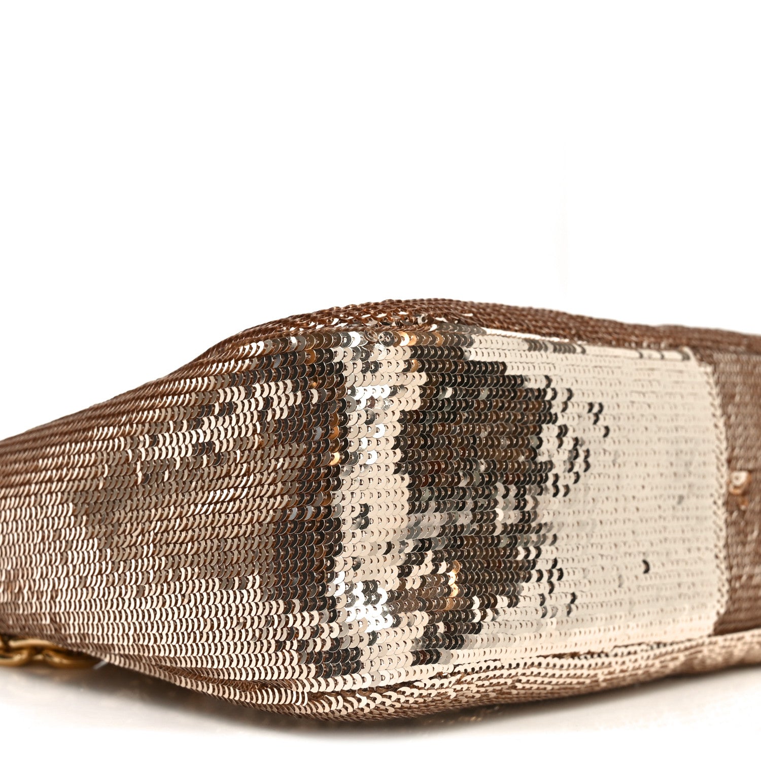Prada Sequin Mini Re-Edition 2000 Shoulder Bag Cammeo 8 of 10