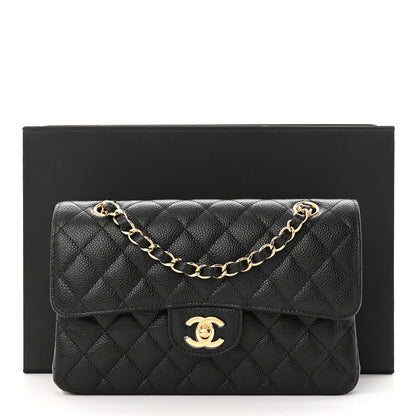 Chanel Caviar Quilted Small Double Flap Black 11 of 11