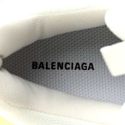 Balenciaga Fabric Mesh Clear Sole Fluo Womens Triple S Sneakers 38 White Fluo Yellow 8 of 9