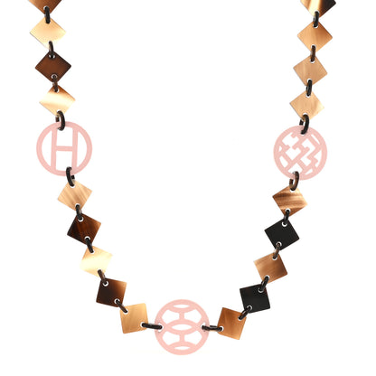 Hermes Buffalo Horn Lacquer Lena Necklace Multicolor 1 of 6
