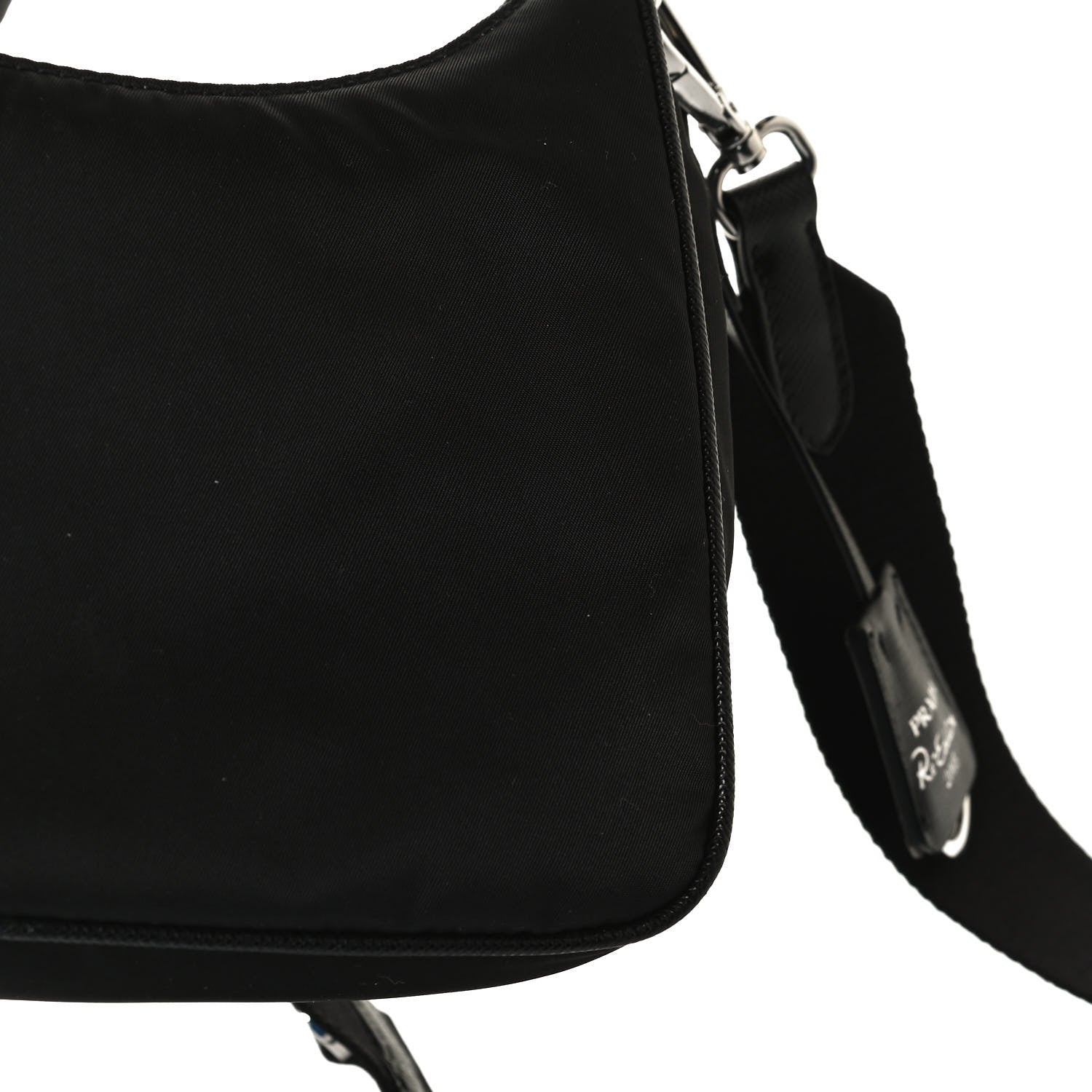 Prada Nylon Re-Edition 2005 Shoulder Bag Black 9 of 17