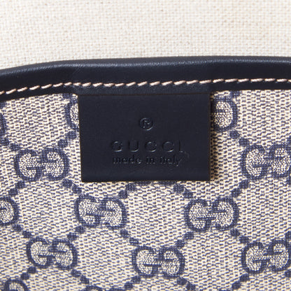 Gucci GG Plus Monogram Medium Signature Web Loop Tote Navy 7 of 7