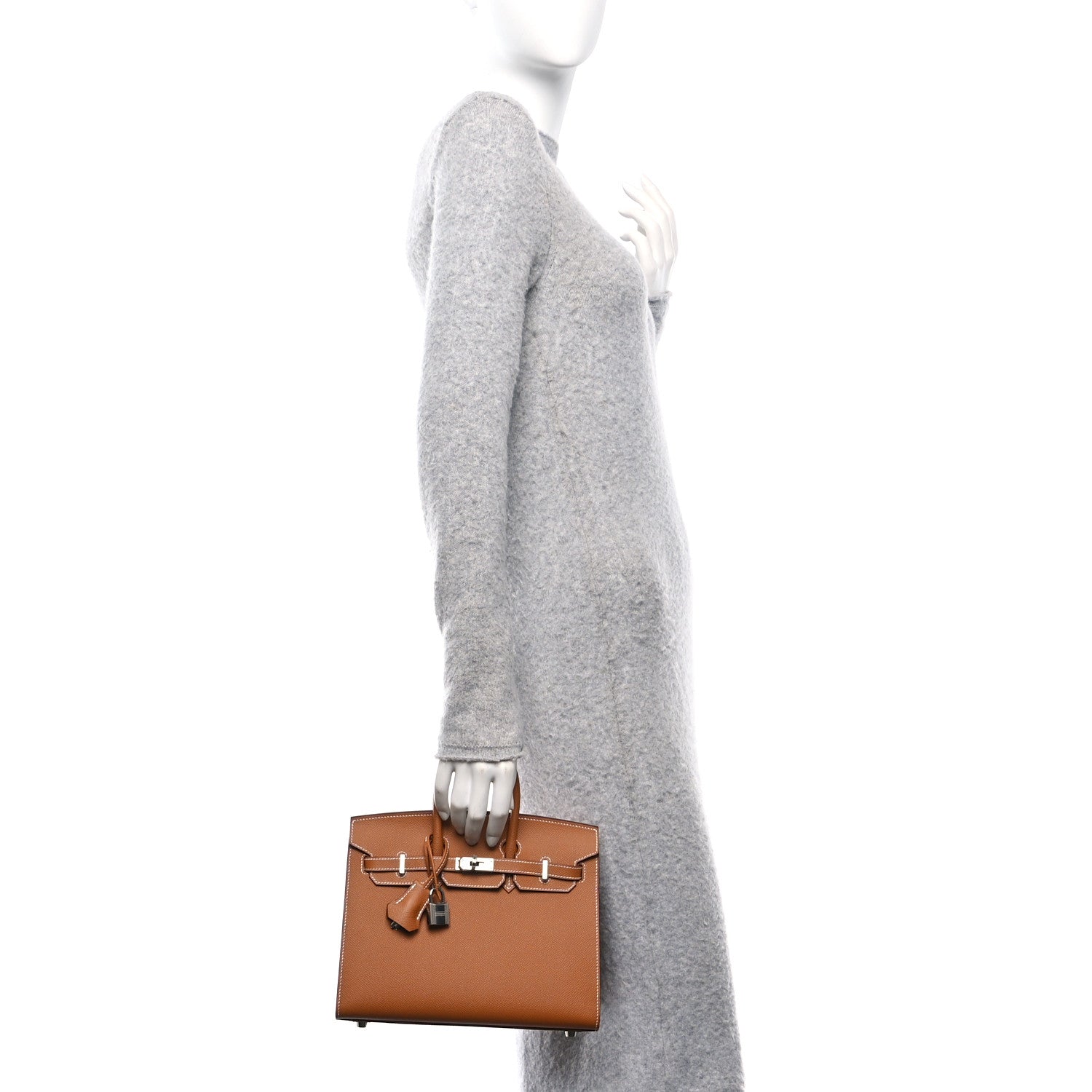Hermes Epsom Birkin Sellier 25 Gold 2 of 11