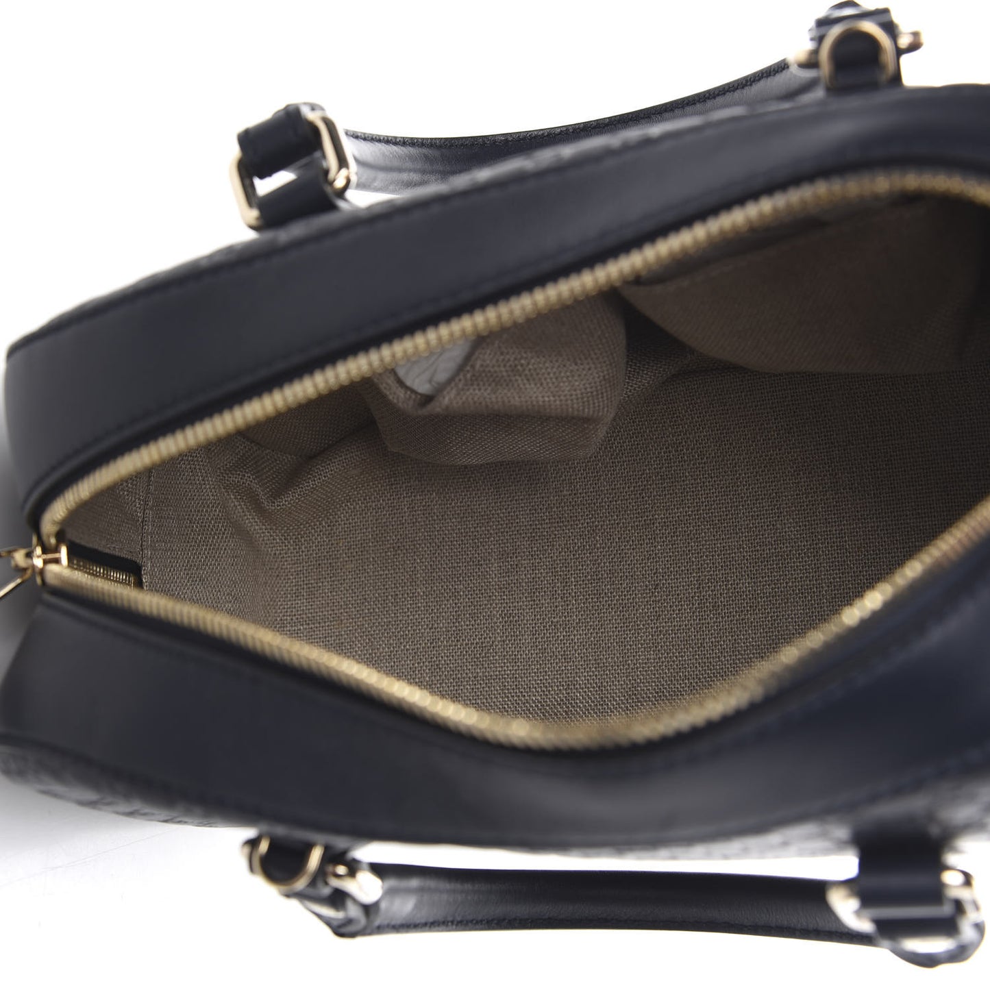 Microguccissima Medium Crossbody Bag Blue