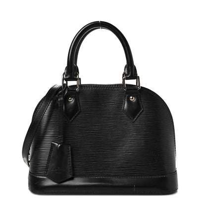 Louis Vuitton Epi Alma BB Black 1 of 8