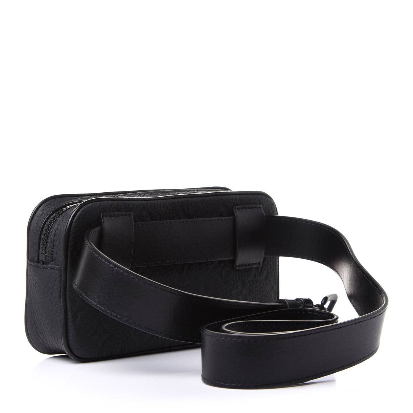 Taurillon Monogram Uniformes Solar Ray Soft Pochette Volga Belt Bag Black