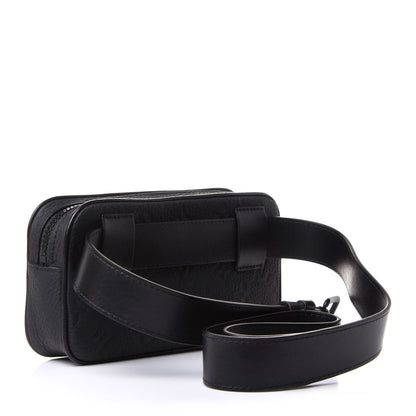 Louis Vuitton Taurillon Monogram Uniformes Solar Ray Soft Pochette Volga Belt Bag Black 4 of 11