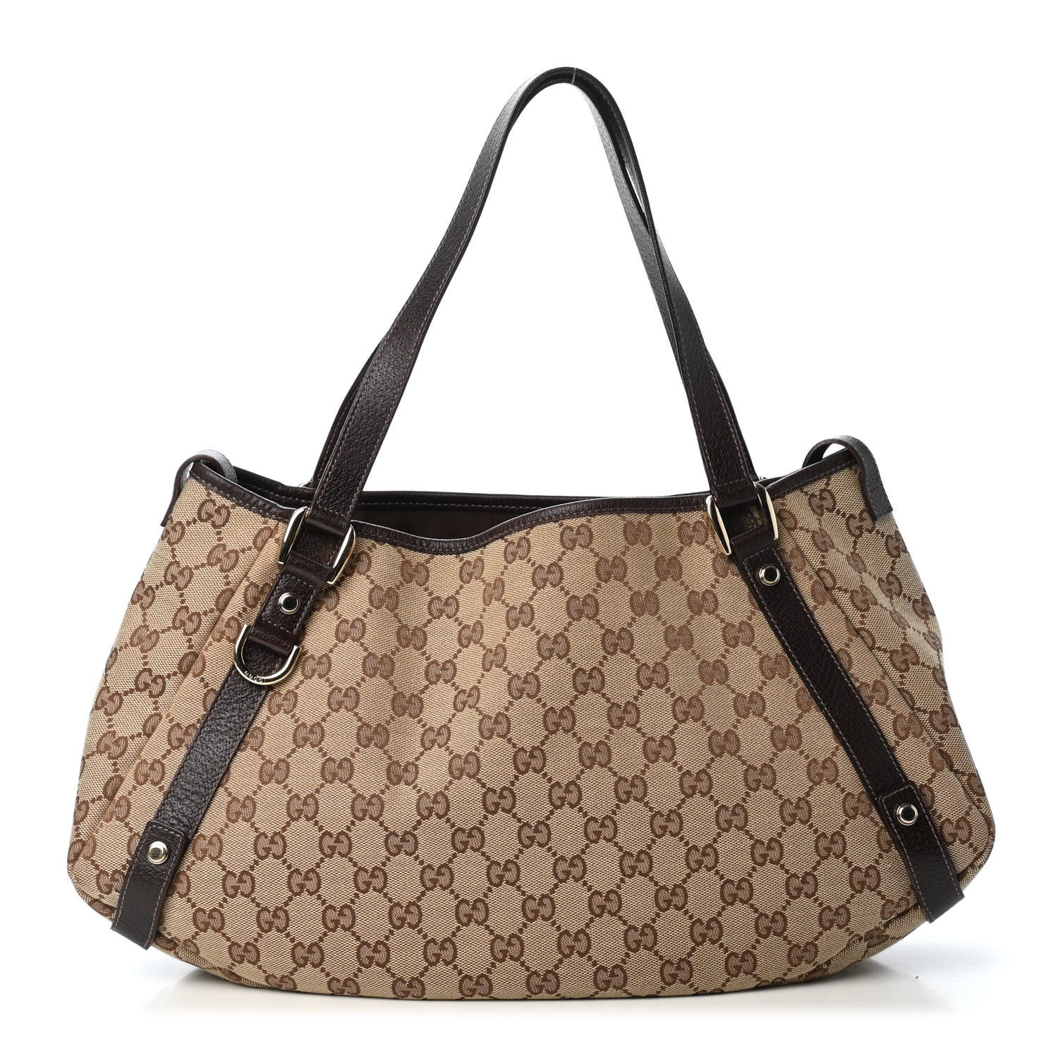 Gucci Monogram Medium Abbey Shoulder Bag Dark Brown 1 of 4