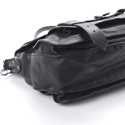 Proenza Schouler Lambskin Medium PS1 Satchel Black 6 of 9