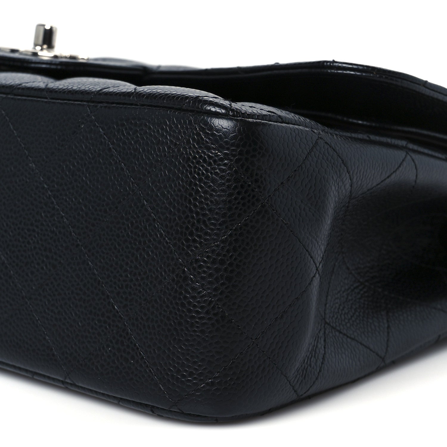 Chanel Caviar Quilted Jumbo Double Flap Black 11 of 11