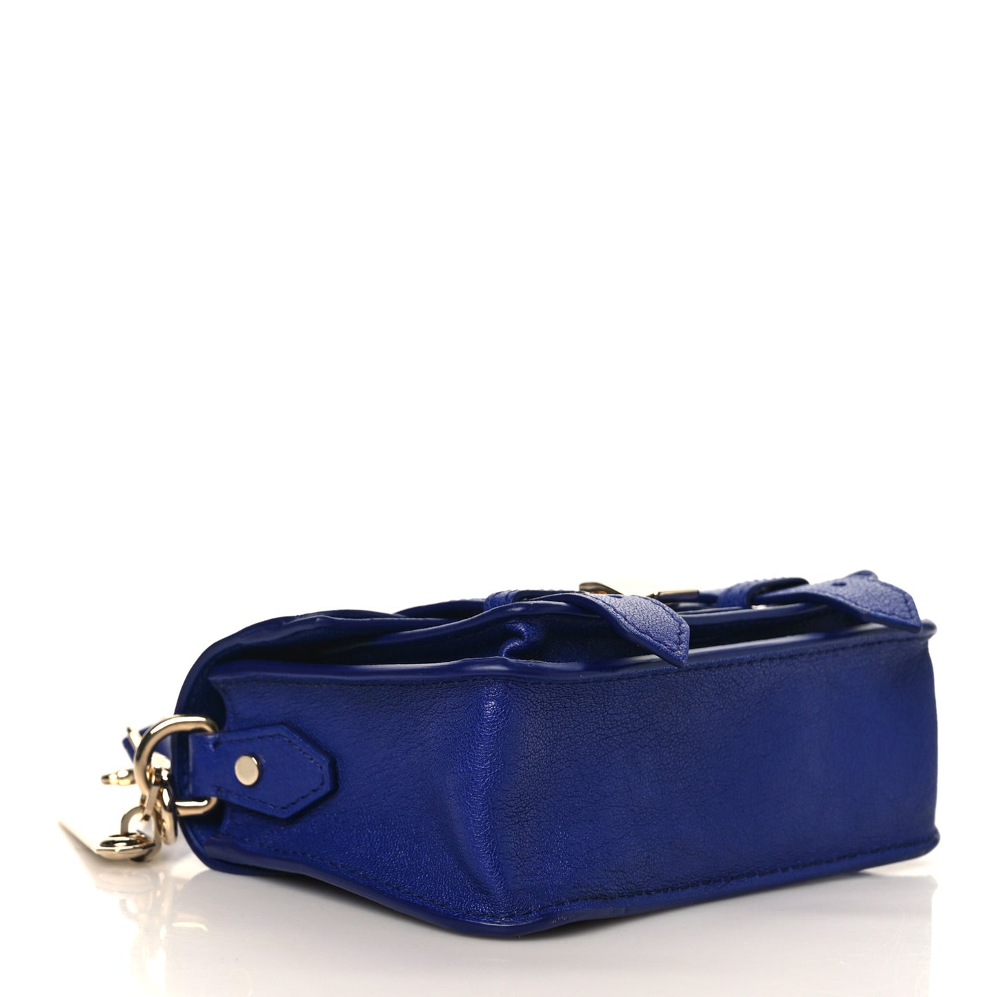 Lambskin Micro PS1 Satchel Sapphire