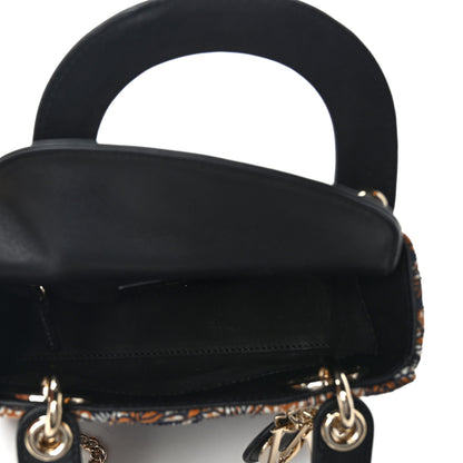 Christian Dior Beaded Embroidered Mini Lady Dior Multicolor 5 of 9