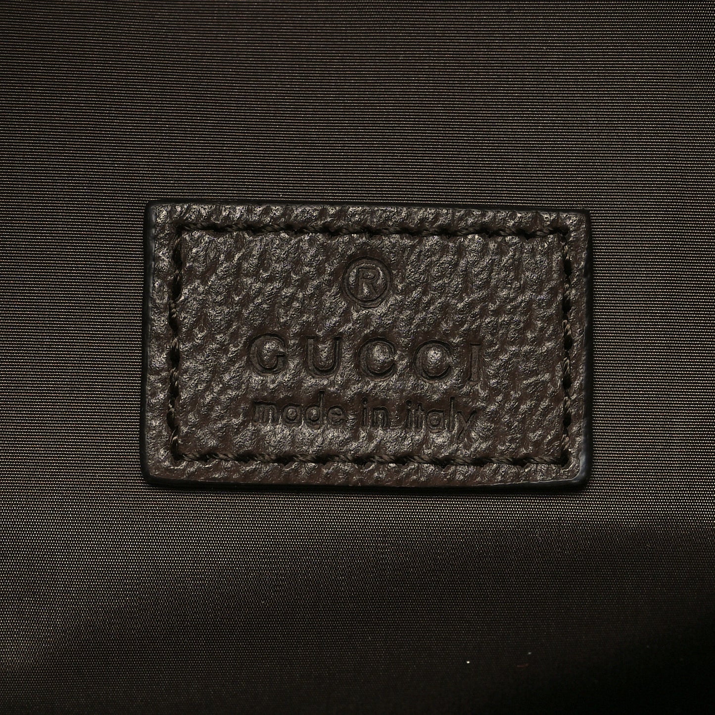 GG Supreme Monogram Web Backpack Beige Ebony