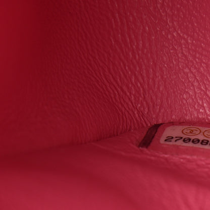 Chanel Caviar Quilted Medium Double Flap Pink 6 of 12