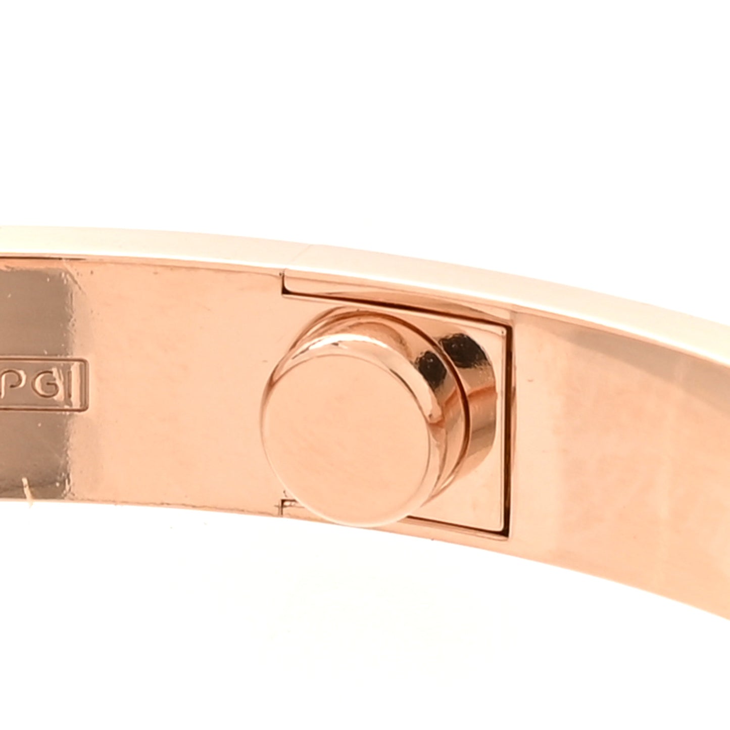 18K Pink Gold LOVE Bracelet 17