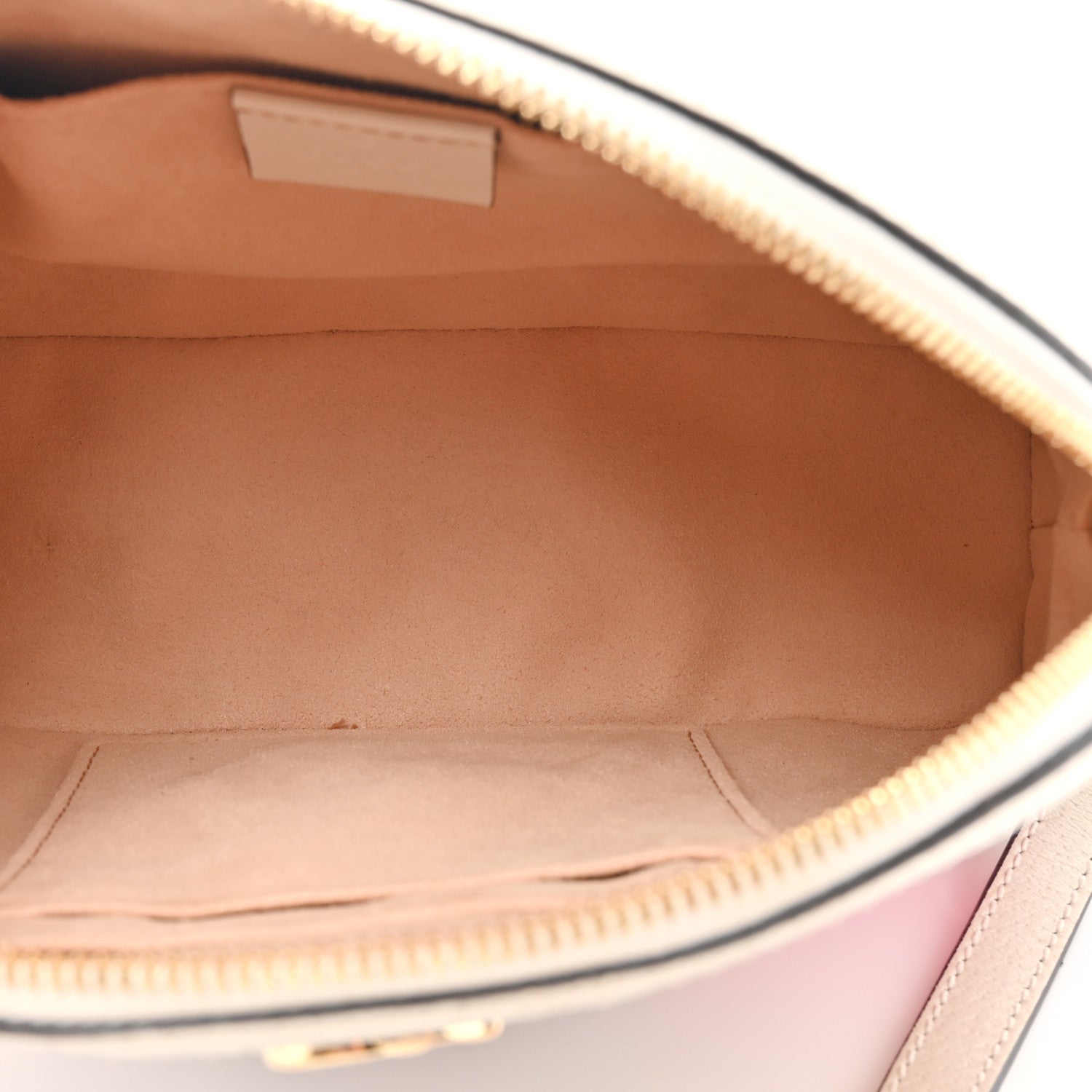 Gucci GG Supreme Monogram Flora Web GG Small Ophidia Dome Shoulder Bag White 5 of 16