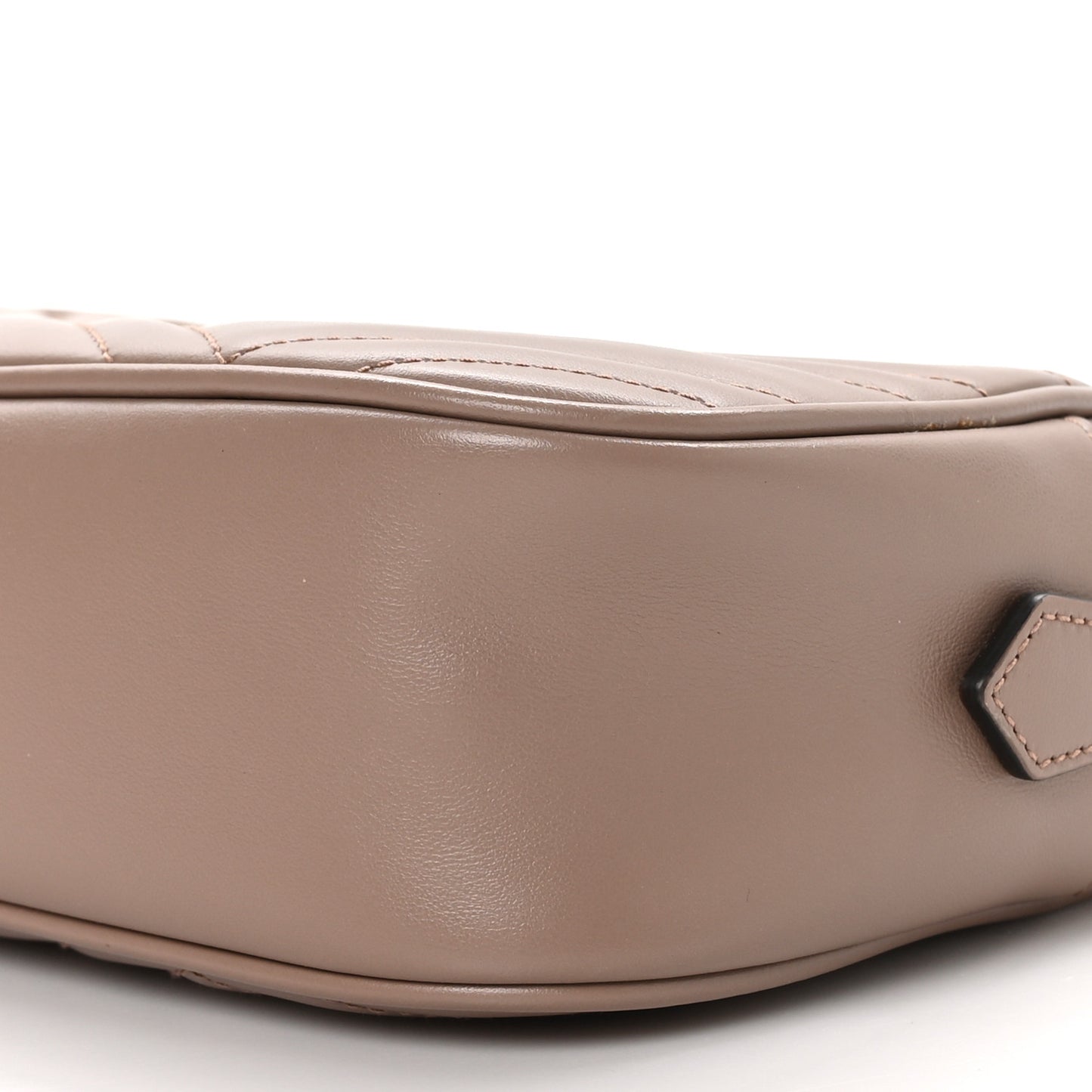 Calfskin Matelasse Small GG Marmont Chain Shoulder Bag Porcelain Rose