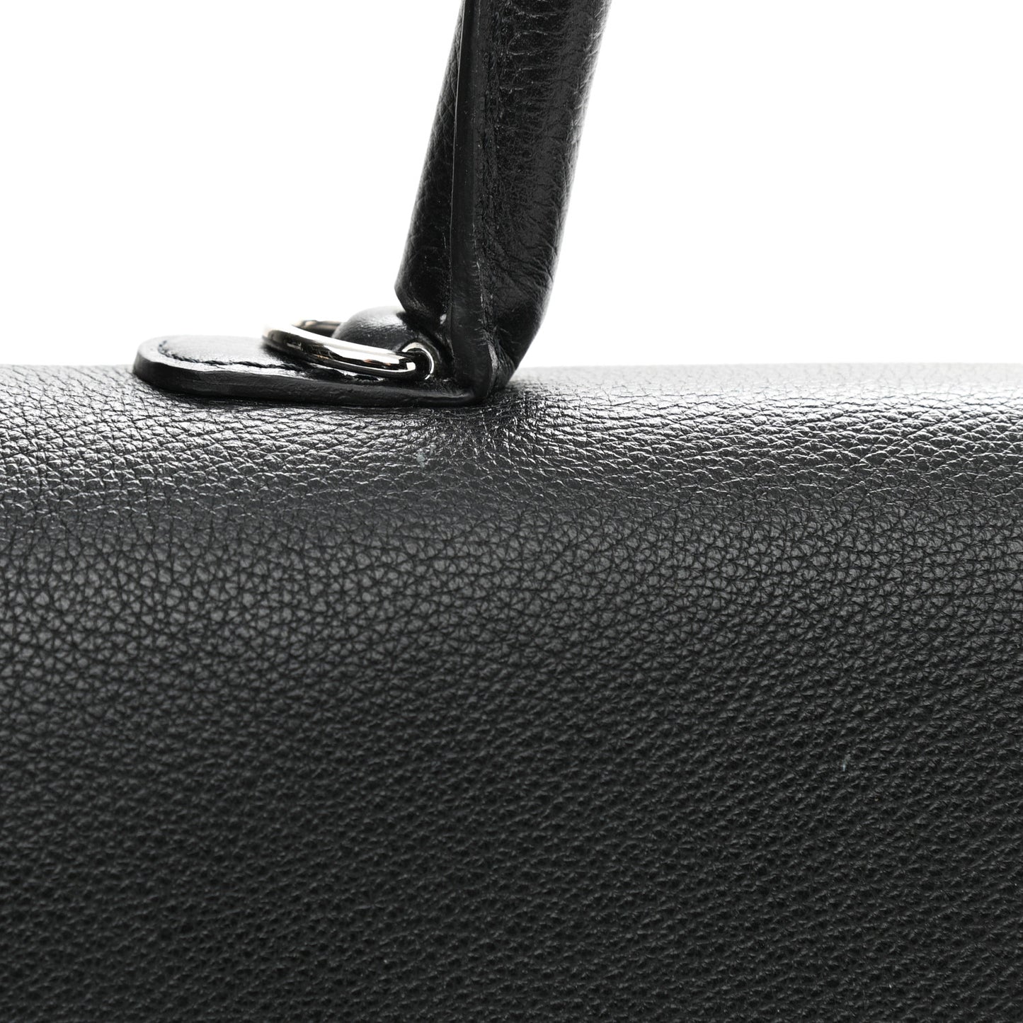 Grained Calfskin GM Brillant Satchel Black