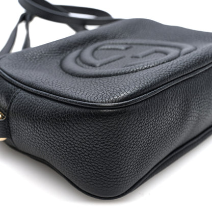 Gucci Pebbled Calfskin Small Soho Disco Bag Black 9 of 10