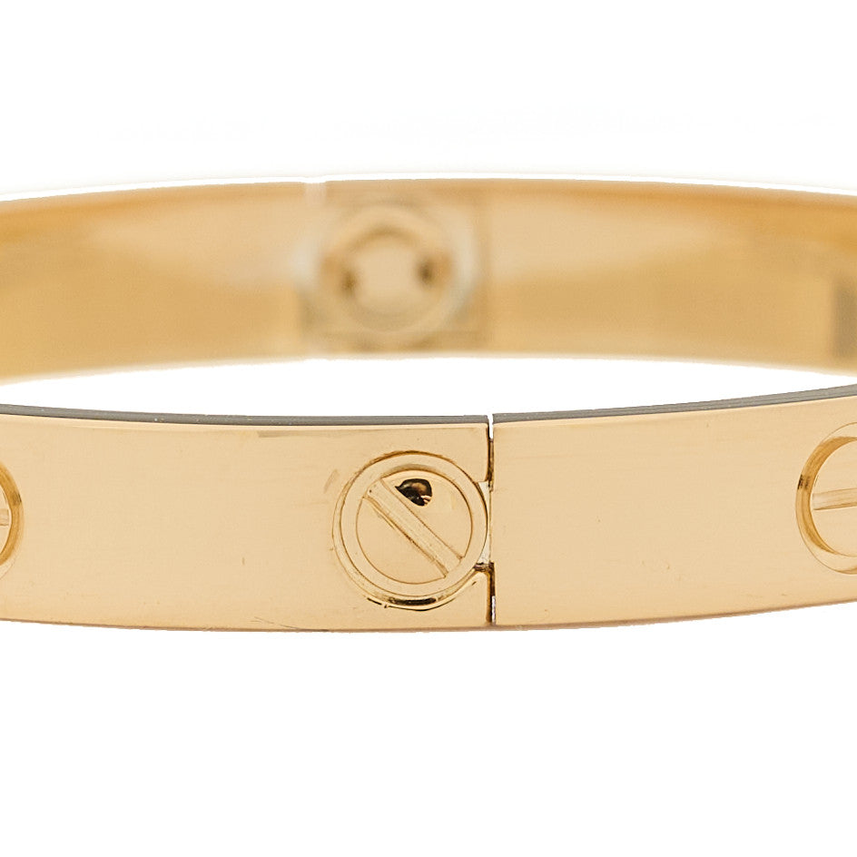 Cartier 18K Yellow Gold LOVE Bracelet 16 4 of 7